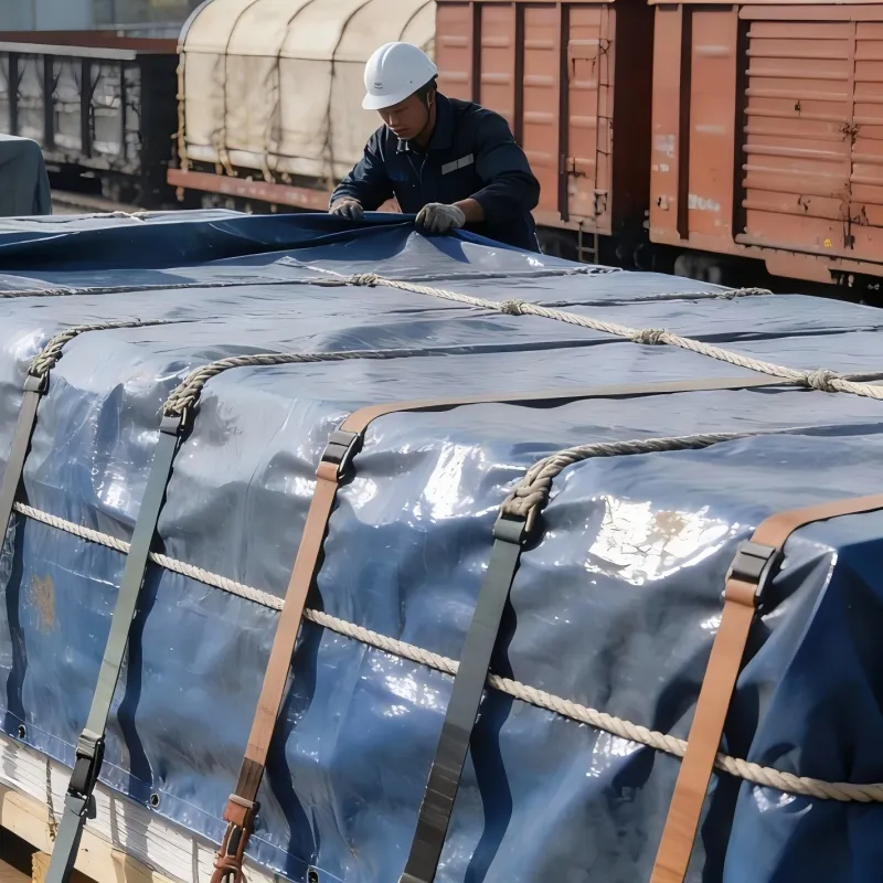 Тент для укрытия пакетированных грузов
